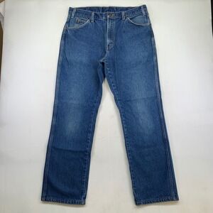 Vintage Dickies Mens Jeans Size 36x32 Blue Denim Pants Workwear